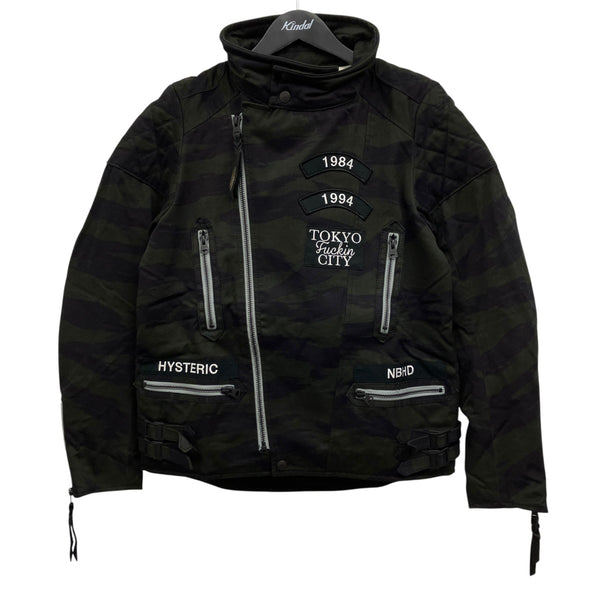 NEIGHBORHOOD×Hysteric Glamour ミリタリーライダースジャケット