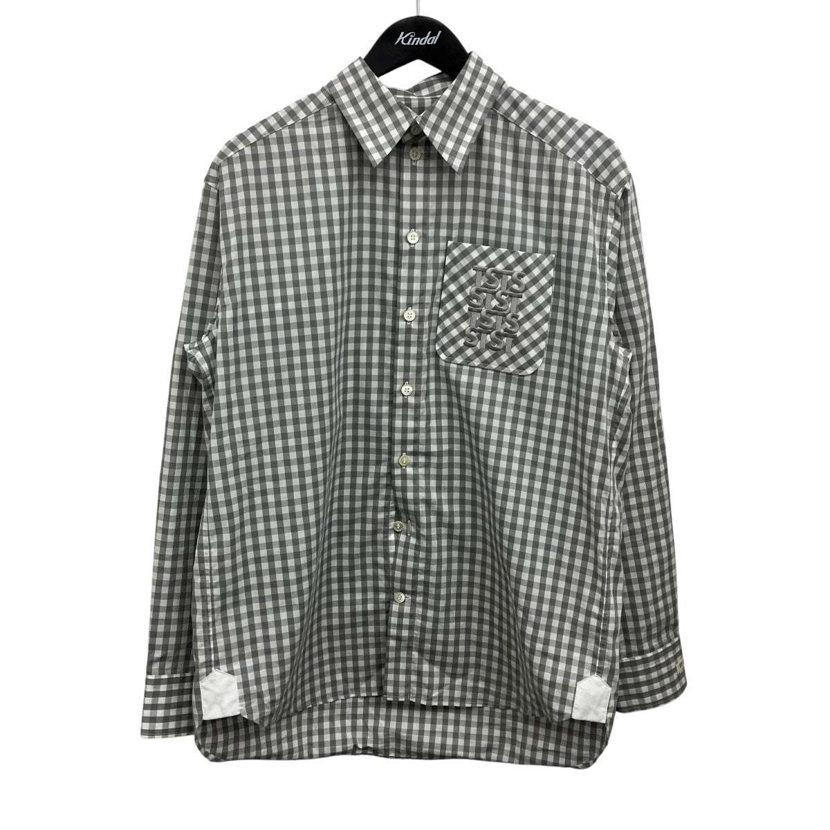 TSTS ギンガムチェックシャツ 古着・中古-1枚目のアイテム画像