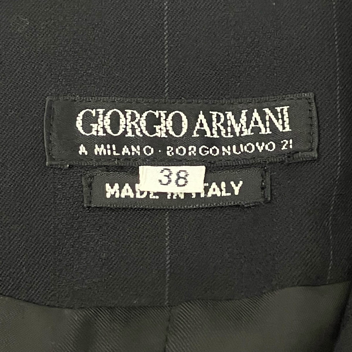 GIORGIO ARMANI テーラードジャケット 古着・中古-7枚目のアイテム画像