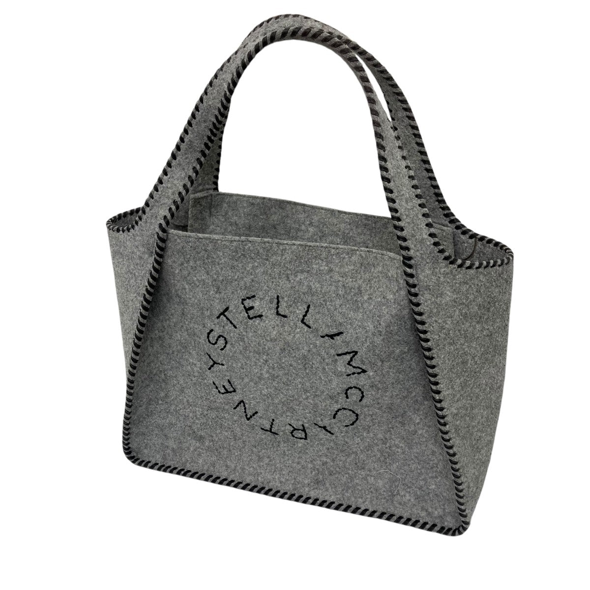 STELLA McCARTNEY ロゴフェルトトートバッグ 古着・中古-1枚目のアイテム画像