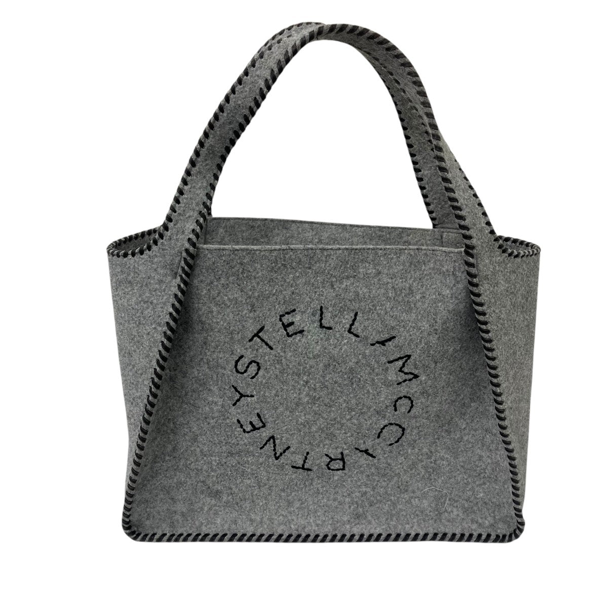 STELLA McCARTNEY ロゴフェルトトートバッグ 古着・中古-2枚目のアイテム画像