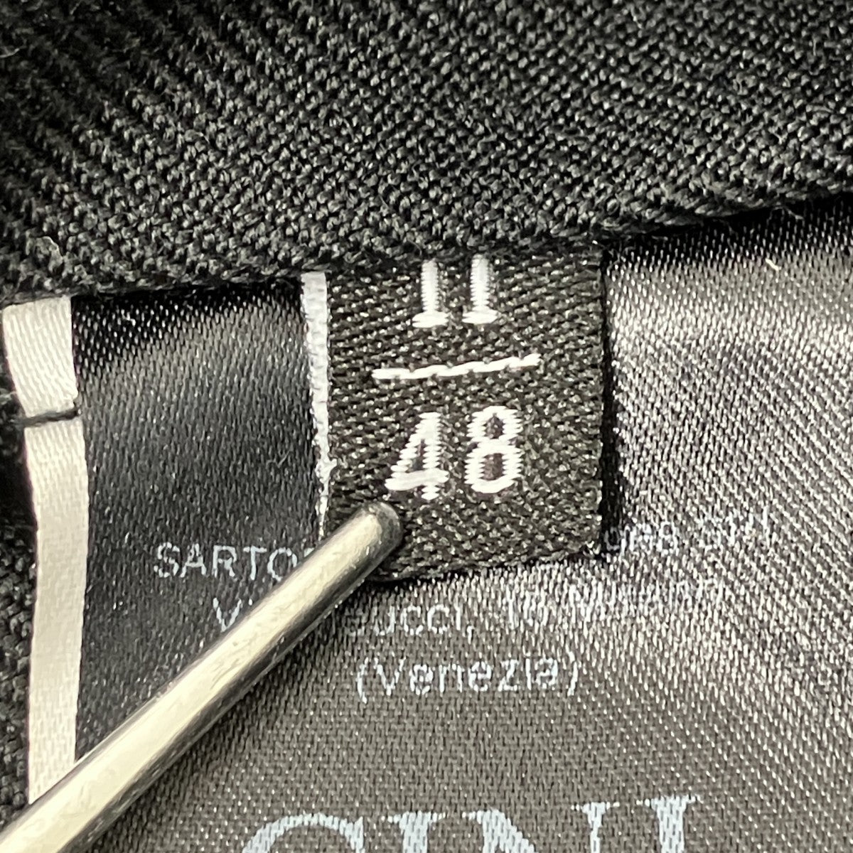 CINI VENEZIA 「COAT MARESON」スタンドカラーコート 古着・中古-7枚目のアイテム画像