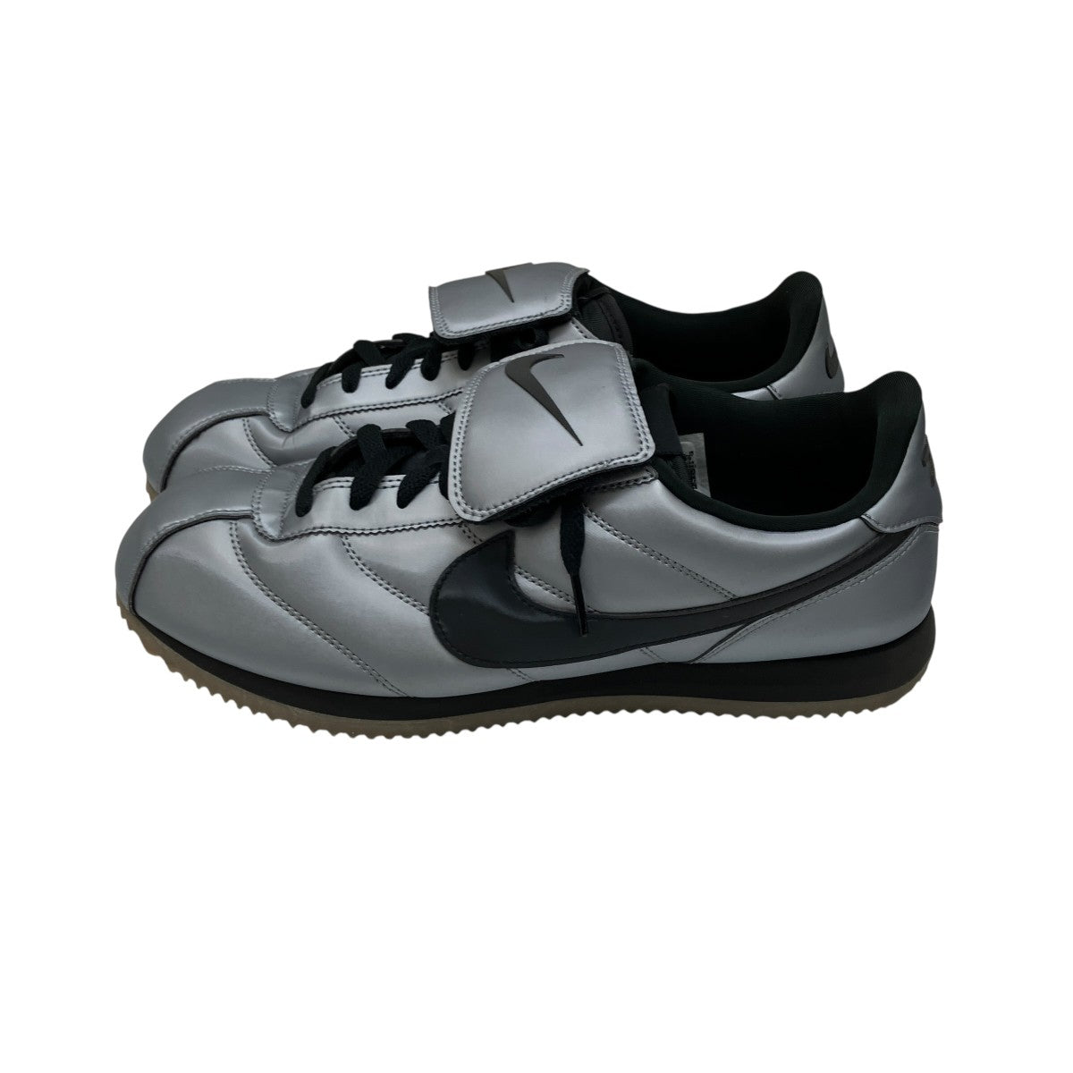 NIKE CORTEZ SE MTLC COOL GREY BLACKローカットスニーカーHQ3490-099 古着・中古-3枚目のアイテム画像