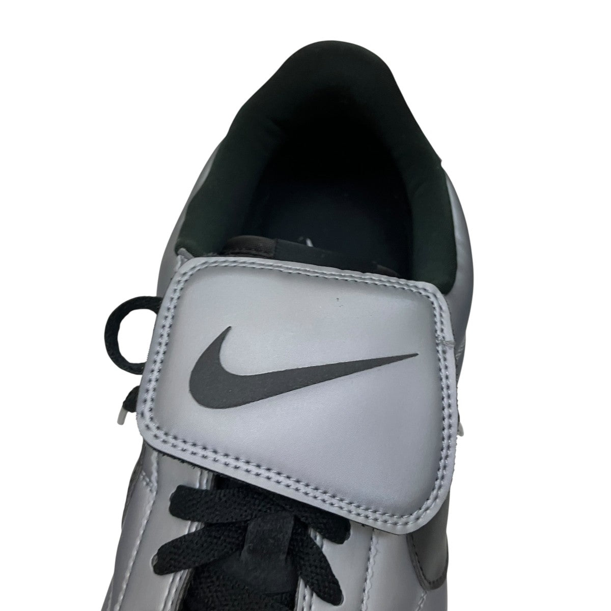 NIKE CORTEZ SE MTLC COOL GREY BLACKローカットスニーカーHQ3490-099 古着・中古-5枚目のアイテム画像