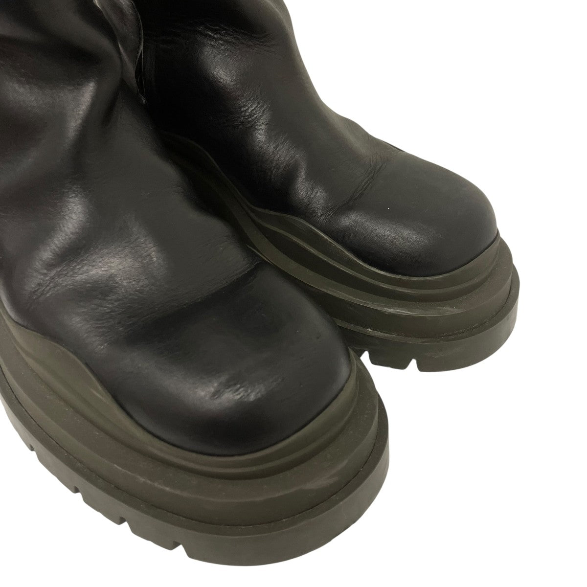 BOTTEGA VENETA タイヤチェルシーロングブーツ 古着・中古-7枚目のアイテム画像
