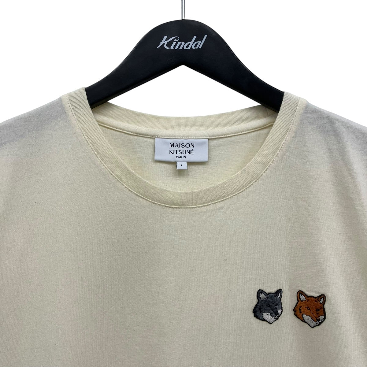 MAISON KITSUNE ダブル フォックスヘッド レギュラー Tシャツ 古着・中古-3枚目のアイテム画像