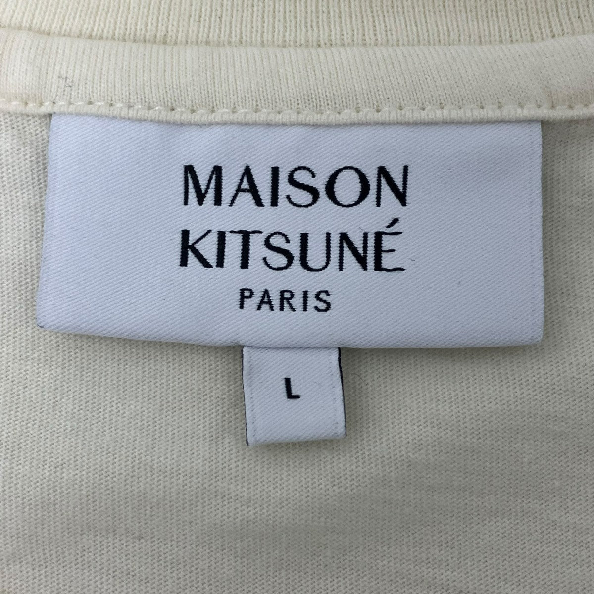 MAISON KITSUNE ダブル フォックスヘッド レギュラー Tシャツ 古着・中古-5枚目のアイテム画像