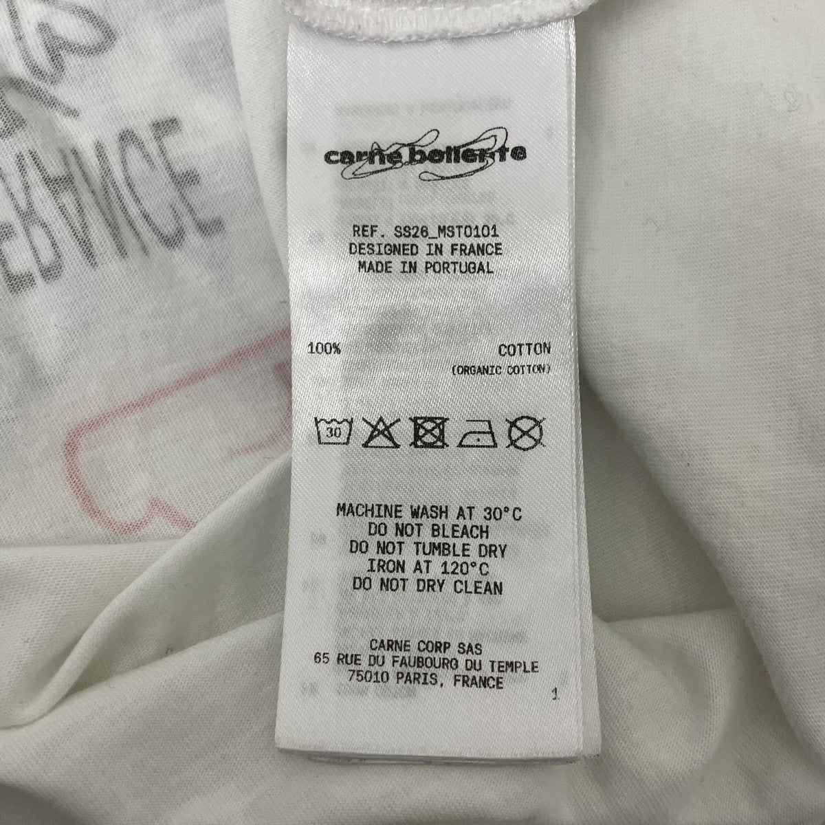 Carne Bollente プリントTシャツ 古着・中古-7枚目のアイテム画像