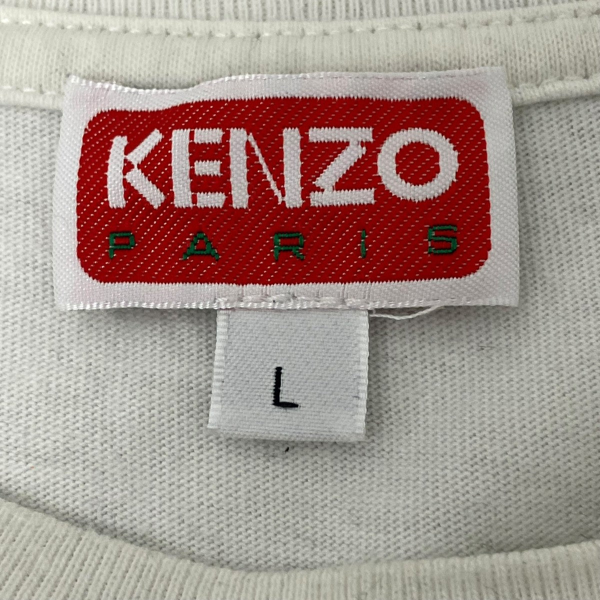 KENZO(ケンゾー) エンブロイダリーデザインTシャツ FE68TS0074SG