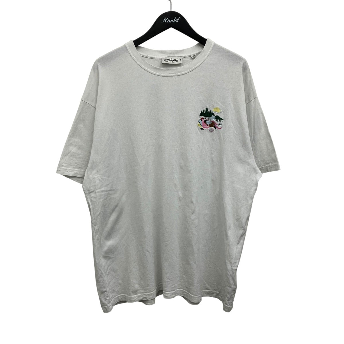 Carne Bollente エンブロイダリーデザインTシャツ 古着・中古-1枚目のアイテム画像