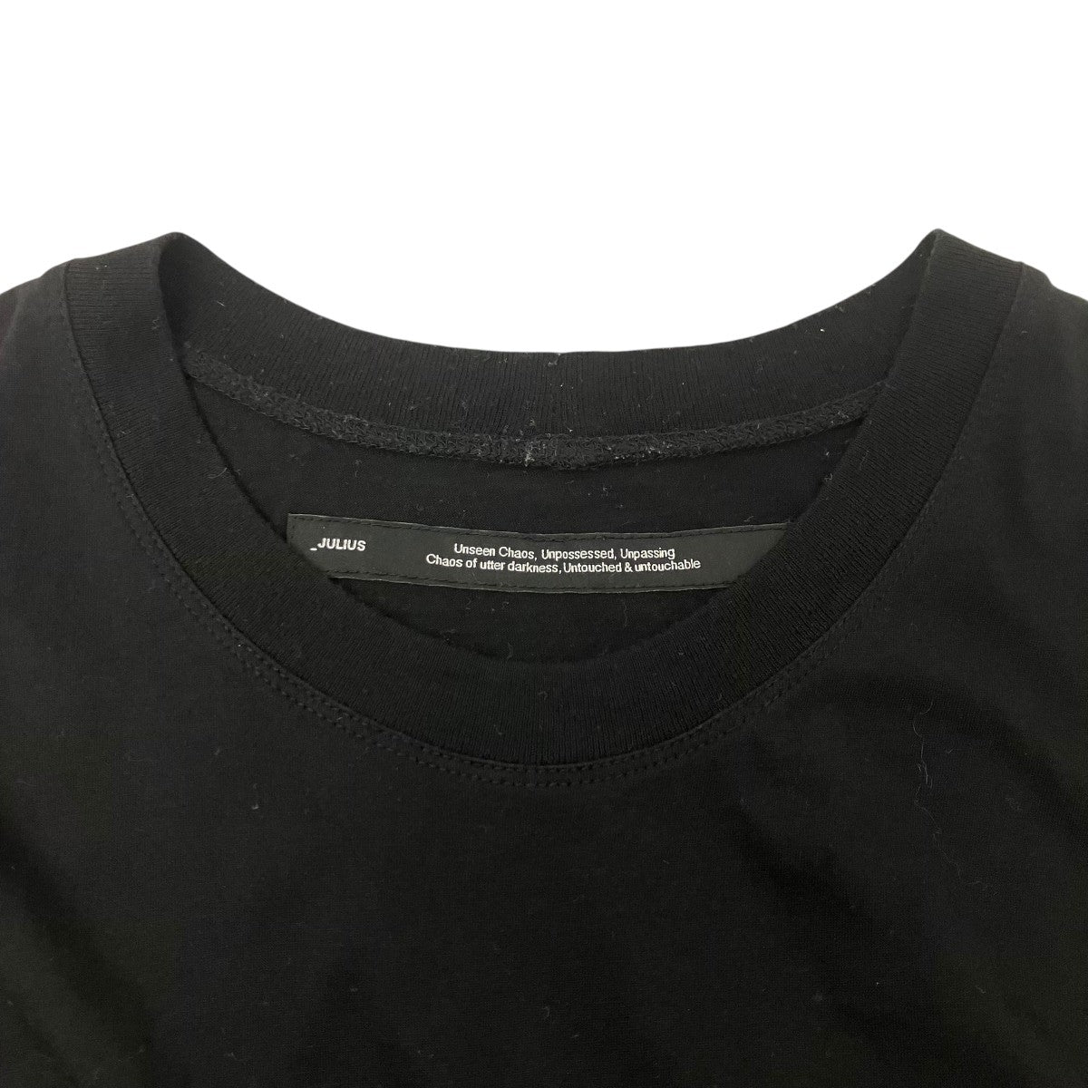 JULIUS ノースリーブTシャツ 古着・中古-4枚目のアイテム画像