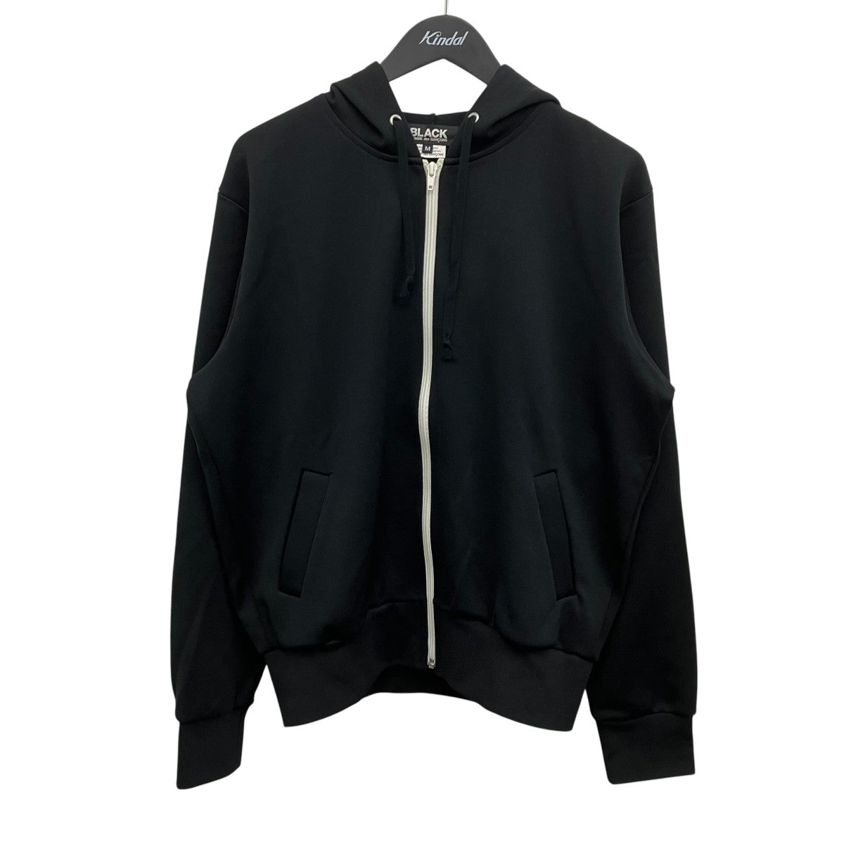 BLACK COMME des GARCONS フーデッドトラックジャケット 古着・中古-1枚目のアイテム画像