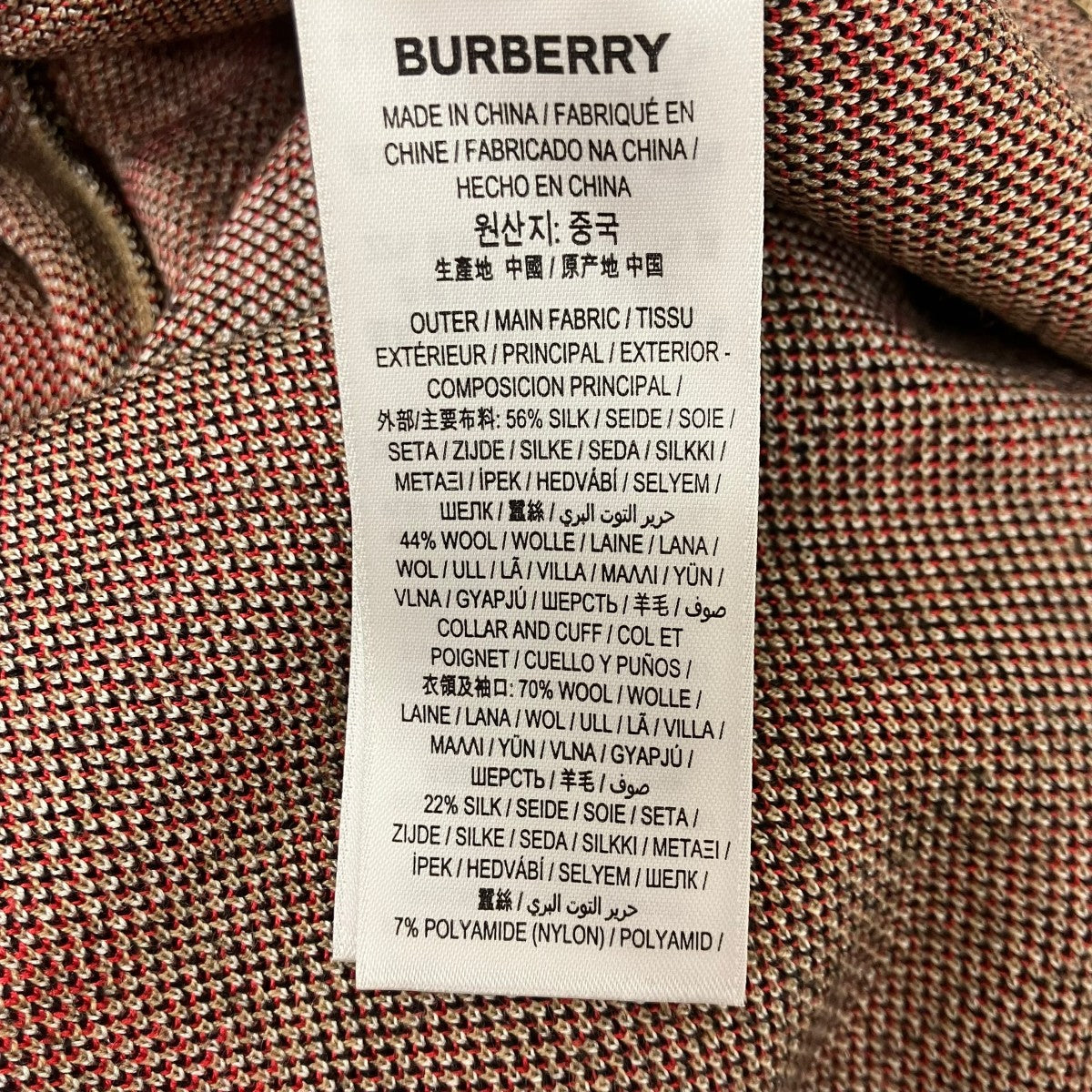 BURBERRY LONDON ノバチェックショートスリーブニット 古着・中古-6枚目のアイテム画像