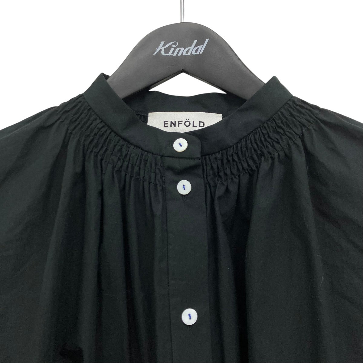 ENFOLD ギャザースリーブブラウス 古着・中古-3枚目のアイテム画像