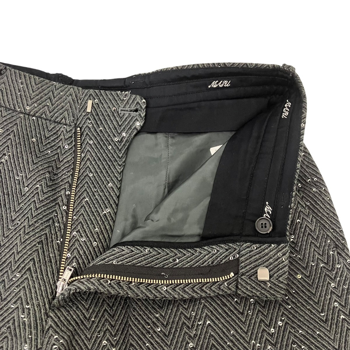 MASU スラックス 古着・中古-4枚目のアイテム画像