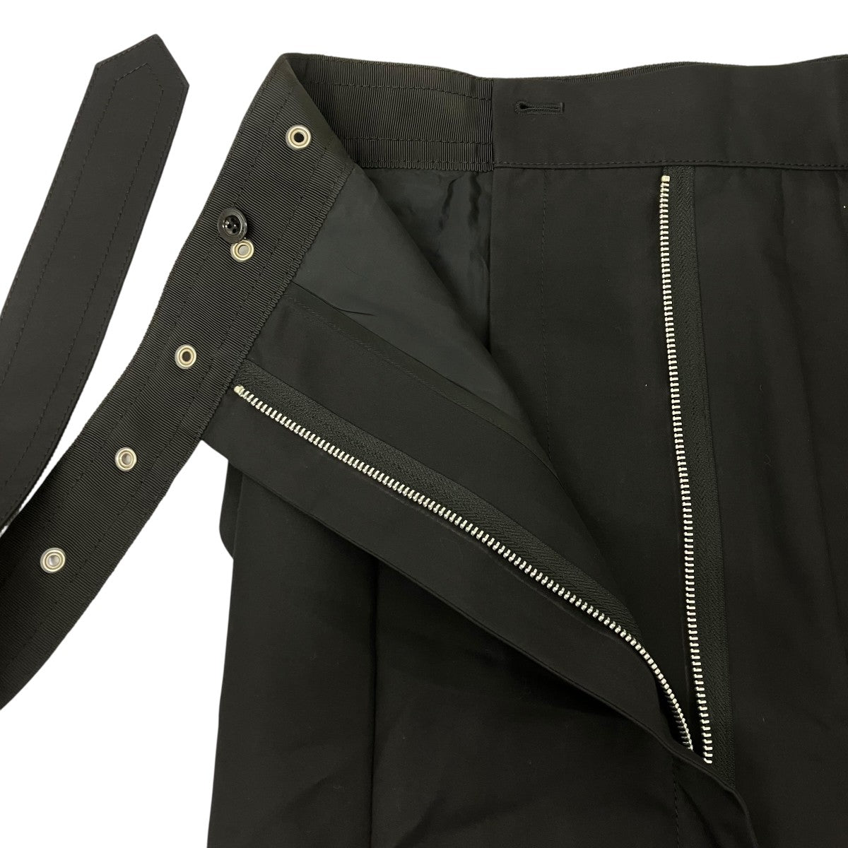 sacai Cotton Gabardine Skirt ロングスカート 古着・中古-3枚目のアイテム画像