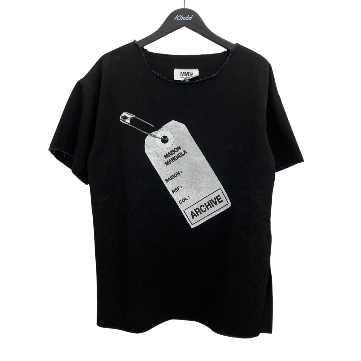 MM6 Maison Margiela カットオフTシャツ 古着・中古-1枚目のアイテム画像