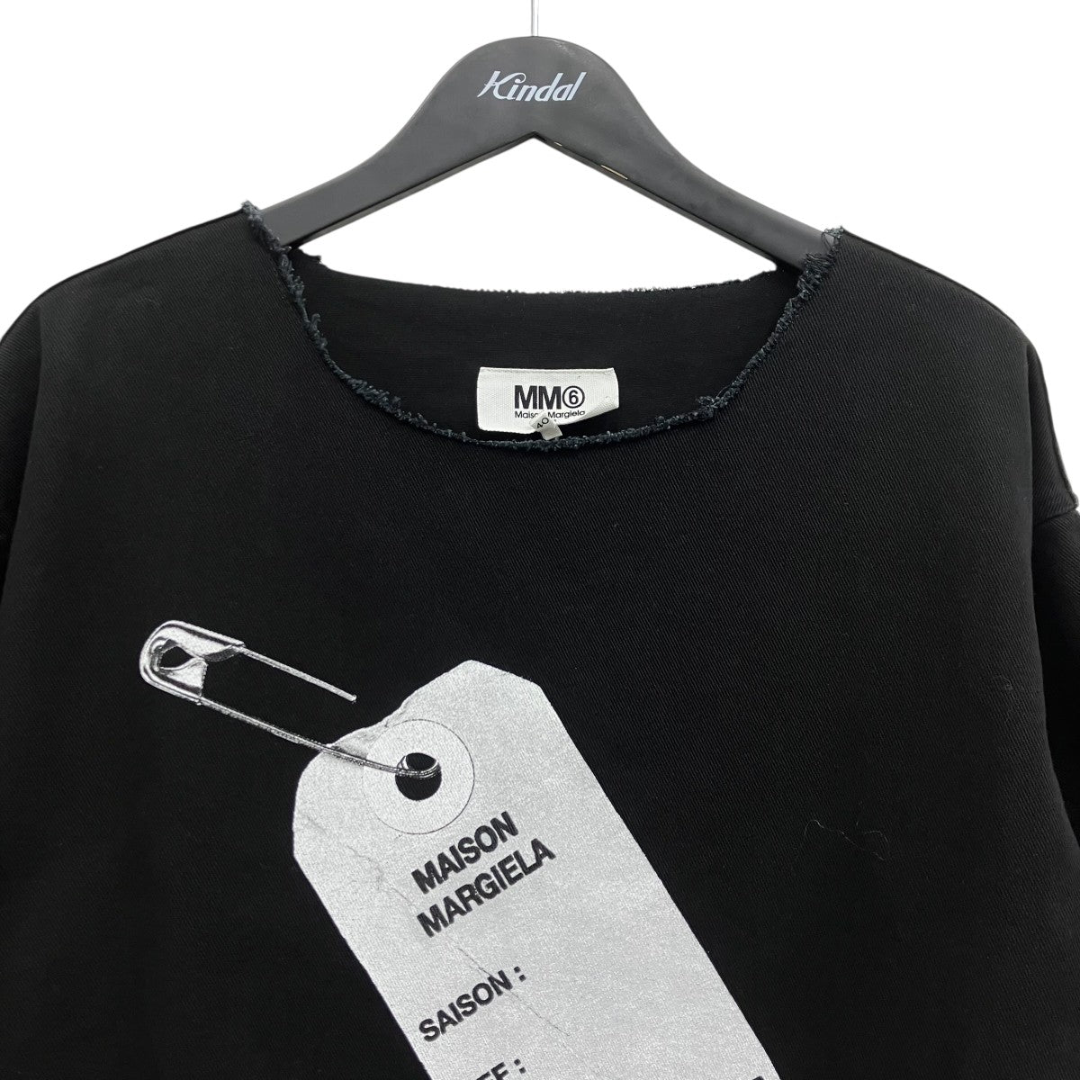 MM6 Maison Margiela カットオフTシャツ 古着・中古-3枚目のアイテム画像