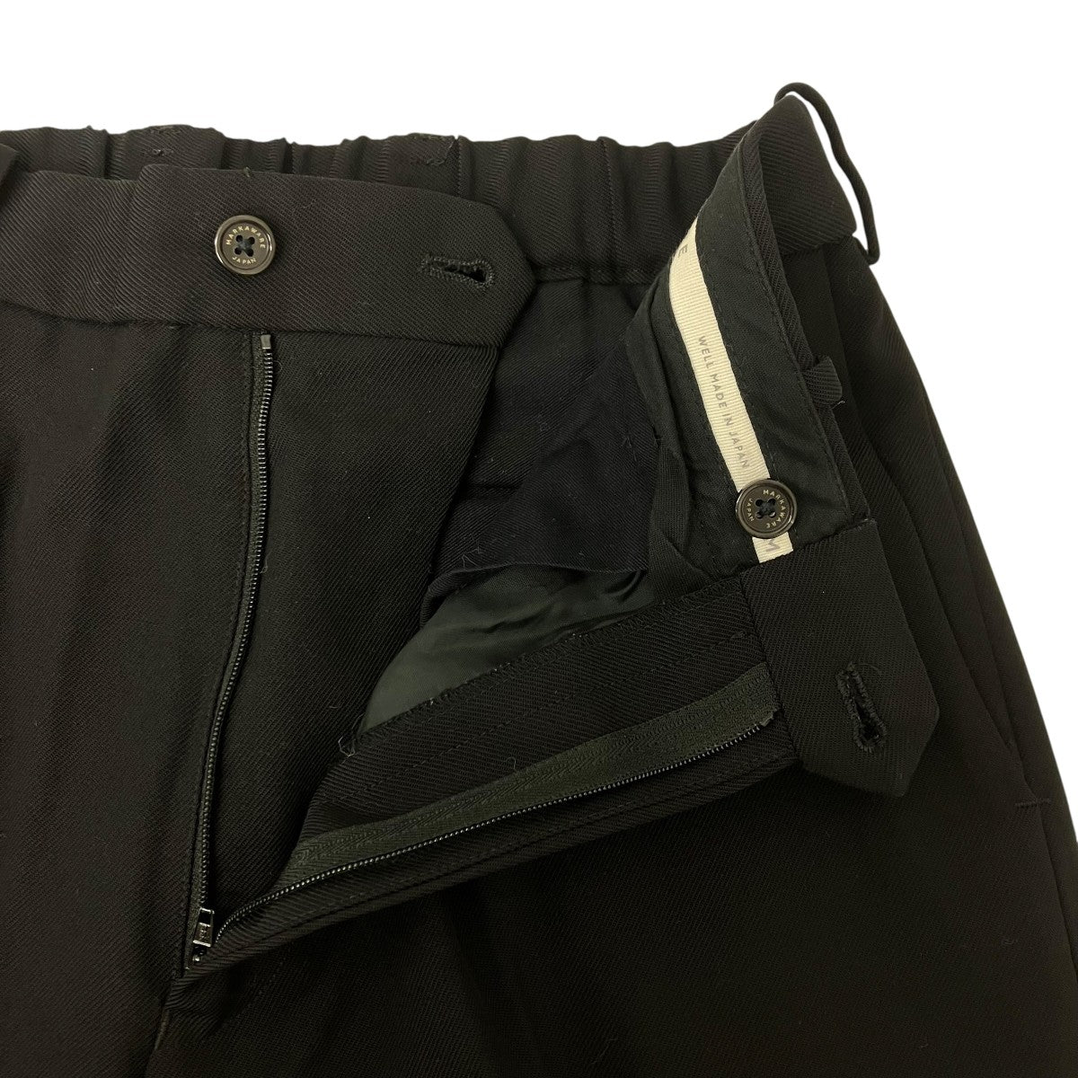 FLAT FRONT TROUSERS フラットフロントトラウザー