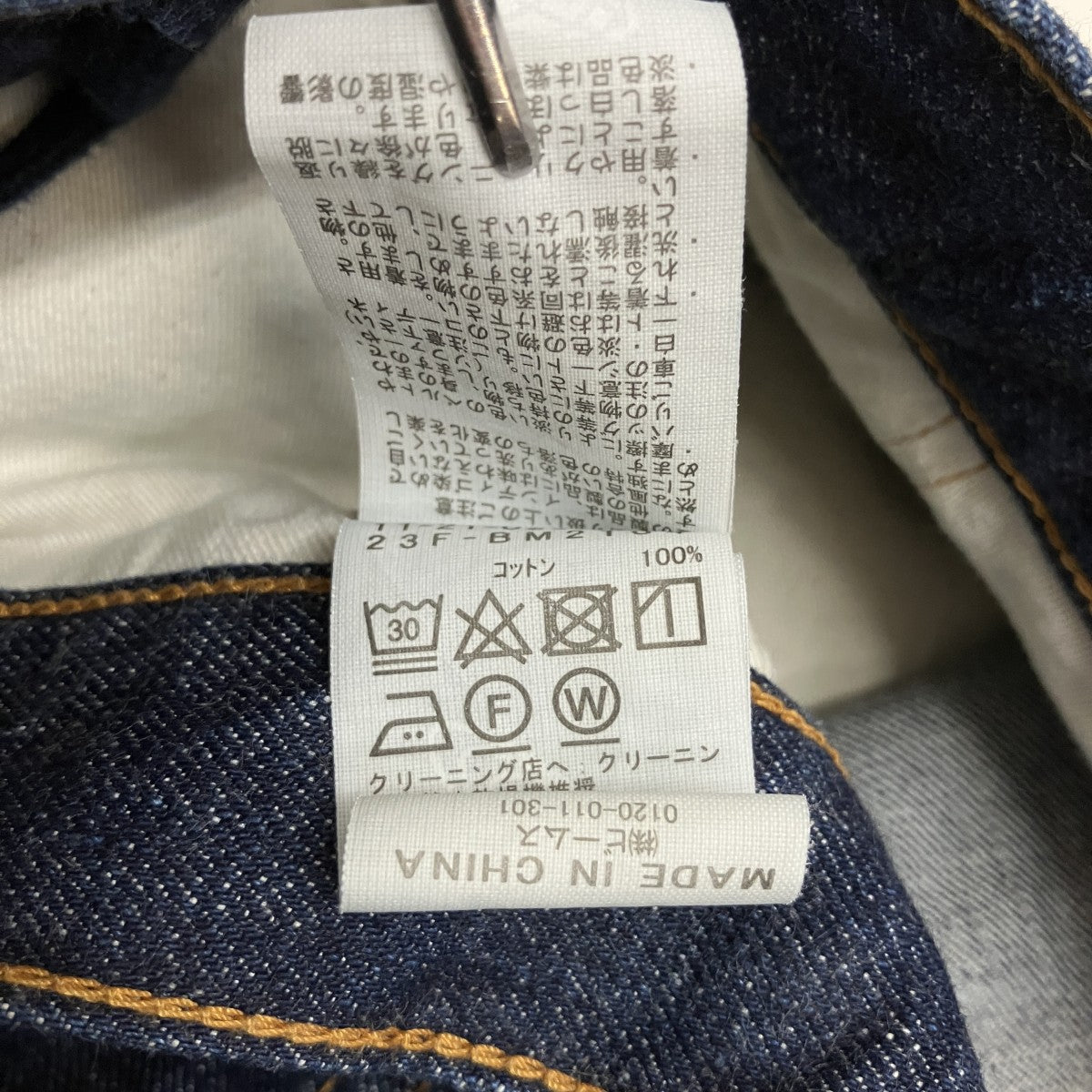 BEAMS ワイドデニムパンツ11-21-0299-791 古着・中古-6枚目のアイテム画像