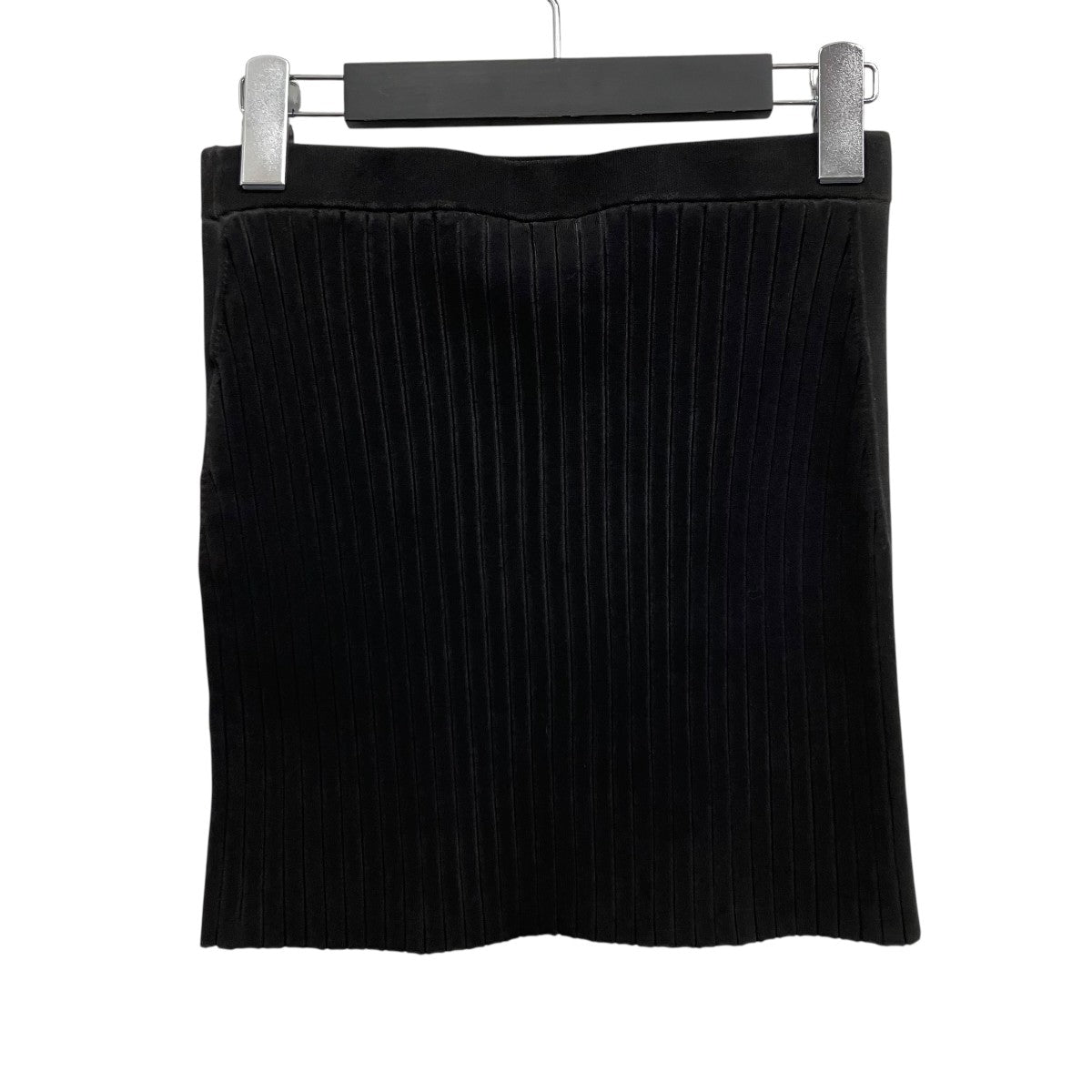 T by ALEXANDER WANG リブニットミニスカート 古着・中古-2枚目のアイテム画像