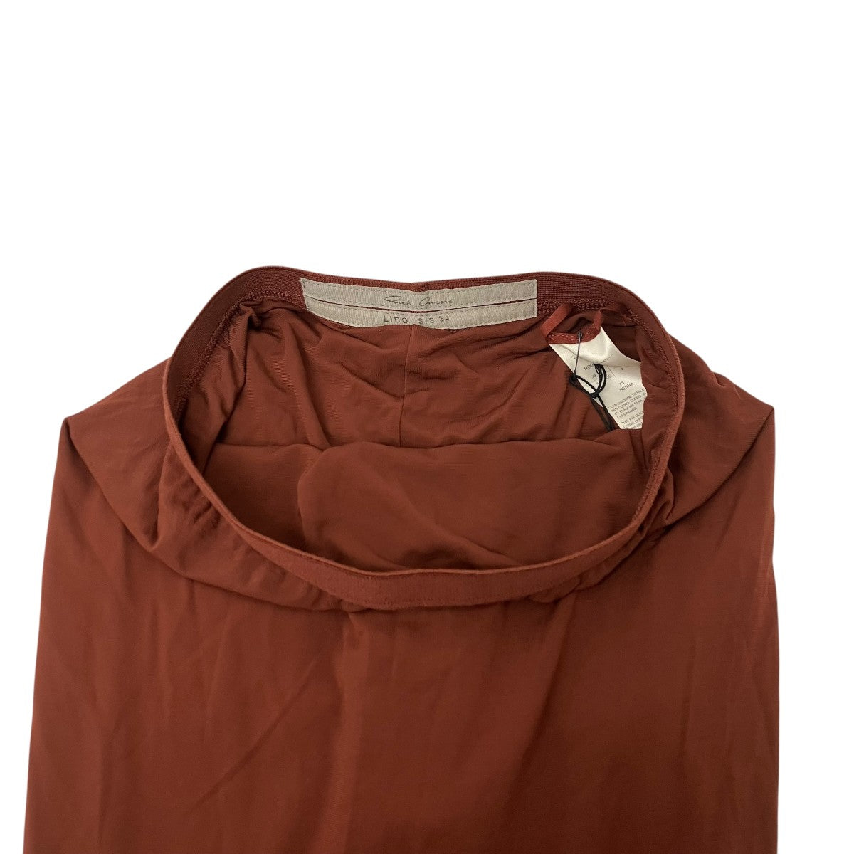 RICK OWENS シュリンプスカート 古着・中古-4枚目のアイテム画像