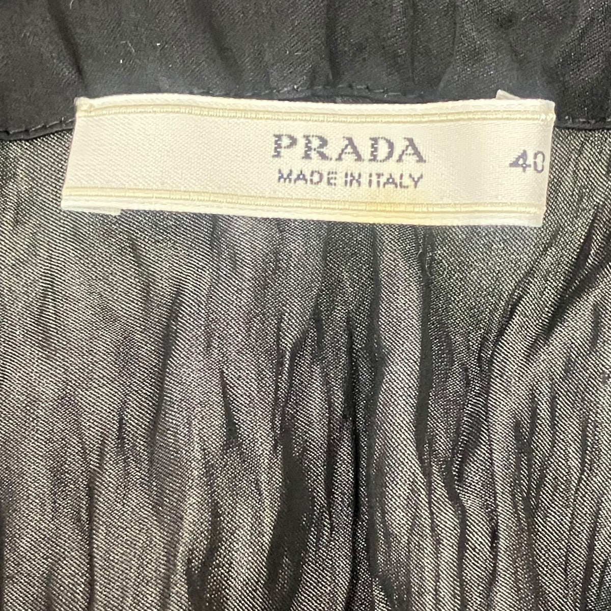 PRADA ワッシャープリーツトップス 古着・中古-5枚目のアイテム画像