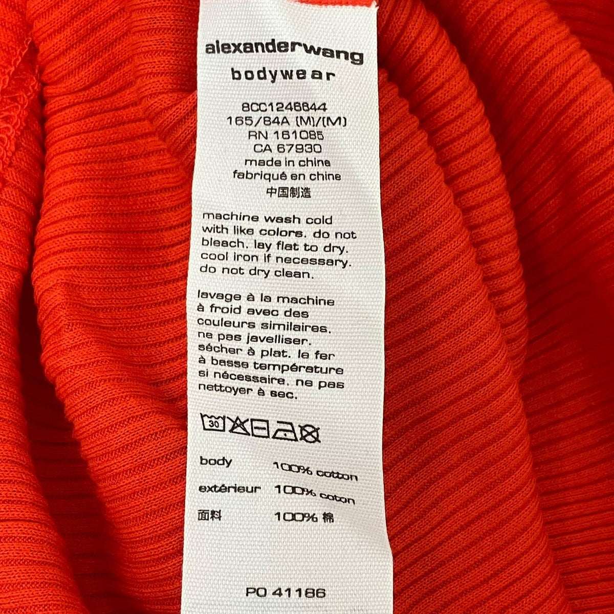 ALEXANDER WANG タンクトップ 古着・中古-5枚目のアイテム画像
