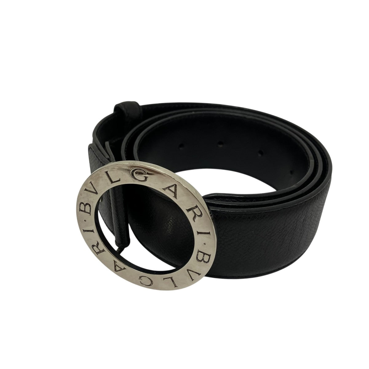 BVLGARI ロゴレザーベルト 古着・中古-1枚目のアイテム画像