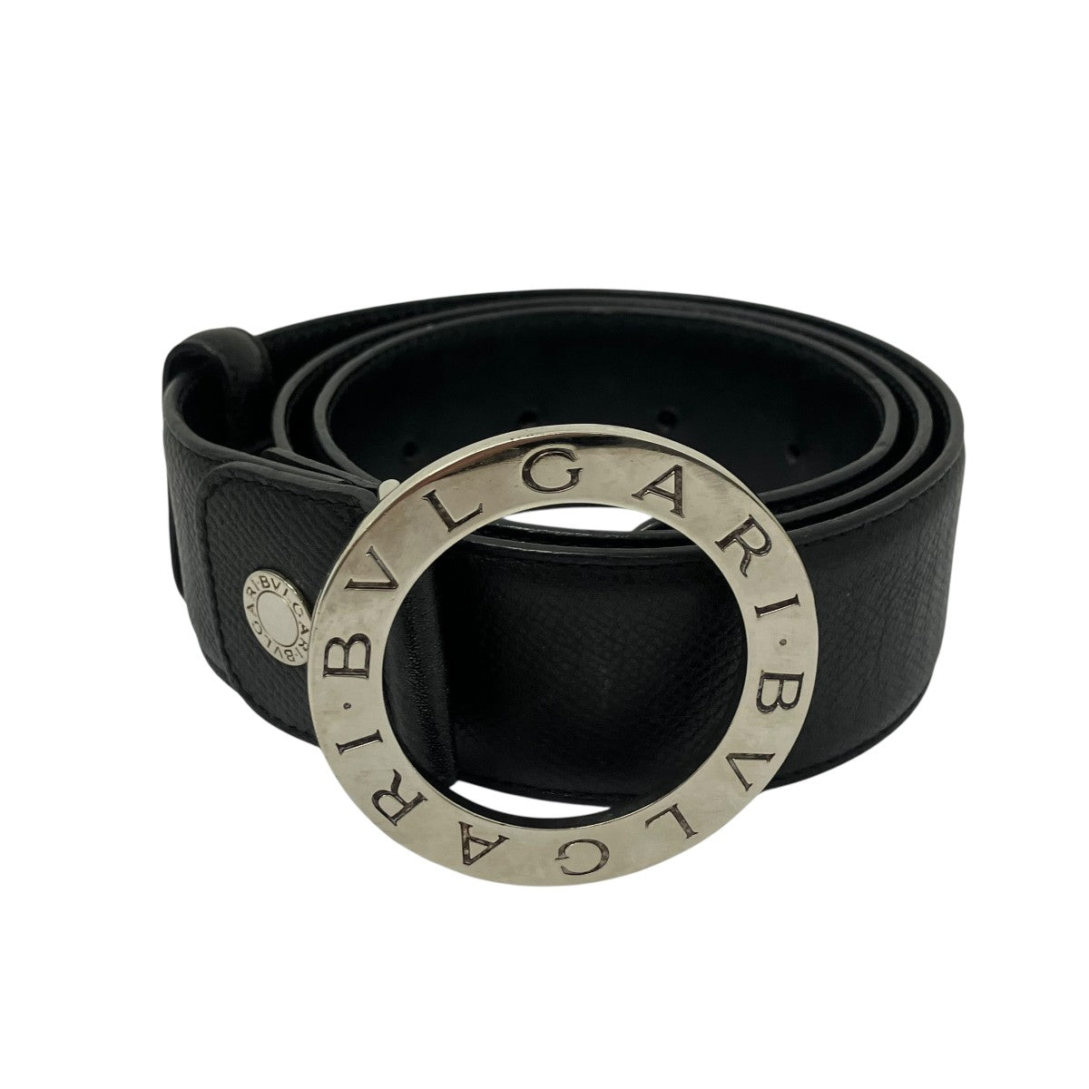 BVLGARI ロゴレザーベルト 古着・中古-2枚目のアイテム画像