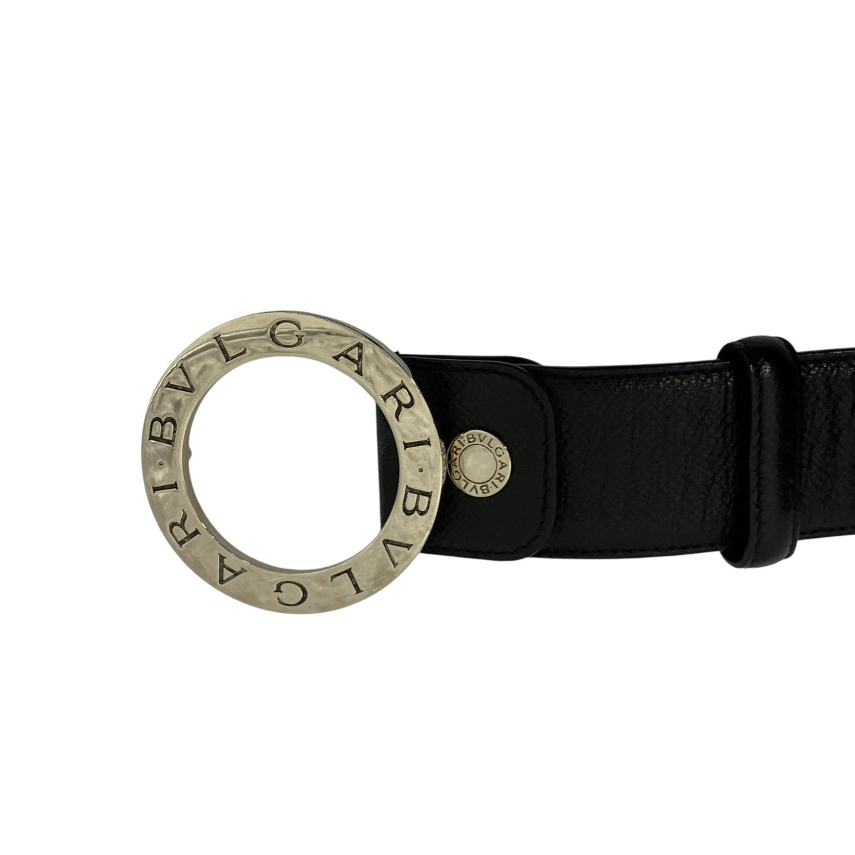 BVLGARI ロゴレザーベルト 古着・中古-4枚目のアイテム画像