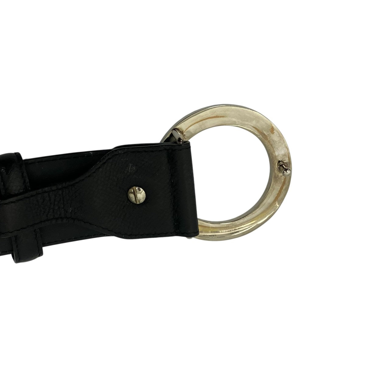 BVLGARI ロゴレザーベルト 古着・中古-5枚目のアイテム画像