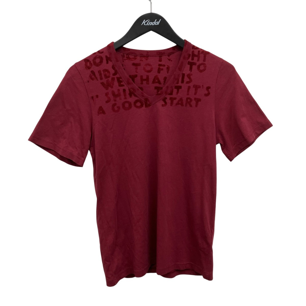 Maison Margiela VネックTシャツ 古着・中古-1枚目のアイテム画像