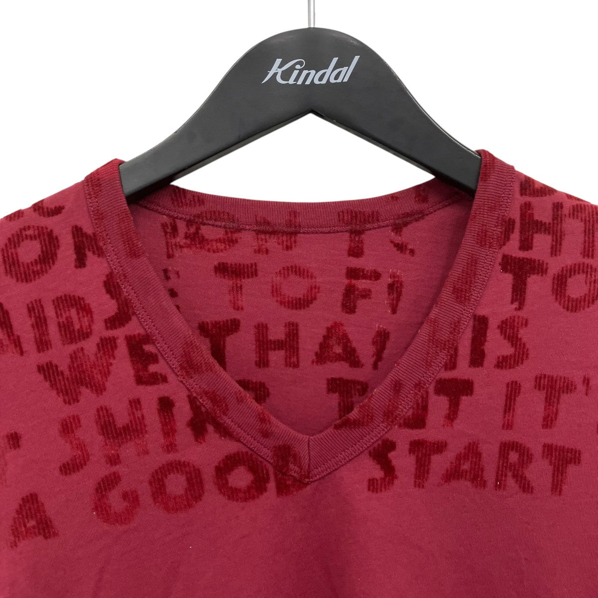 Maison Margiela VネックTシャツ 古着・中古-3枚目のアイテム画像