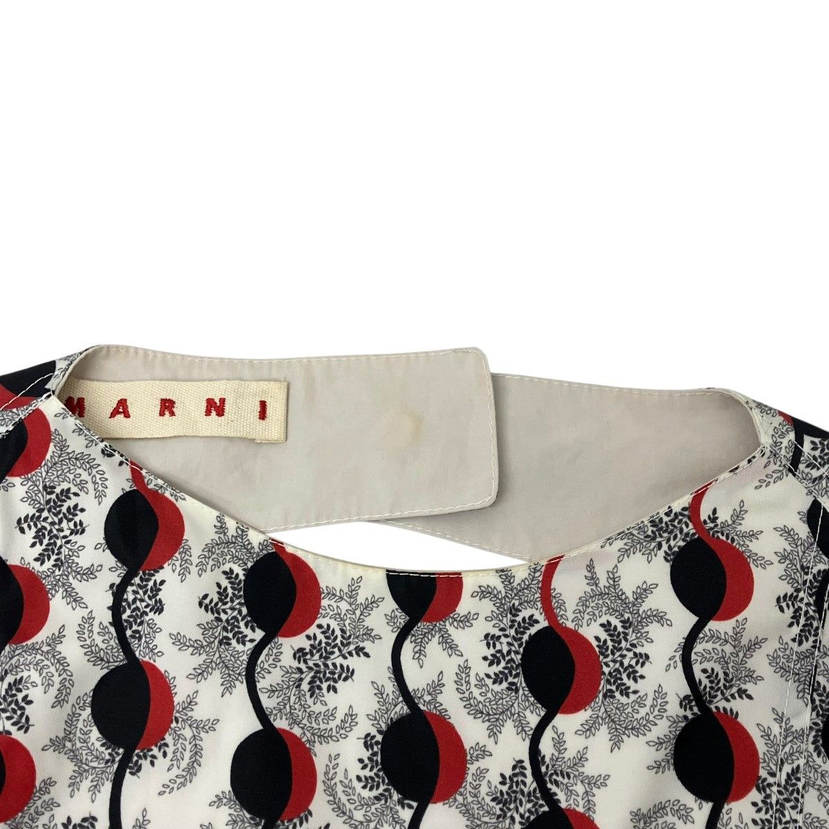 MARNI 総柄ブラウス 古着・中古-8枚目のアイテム画像