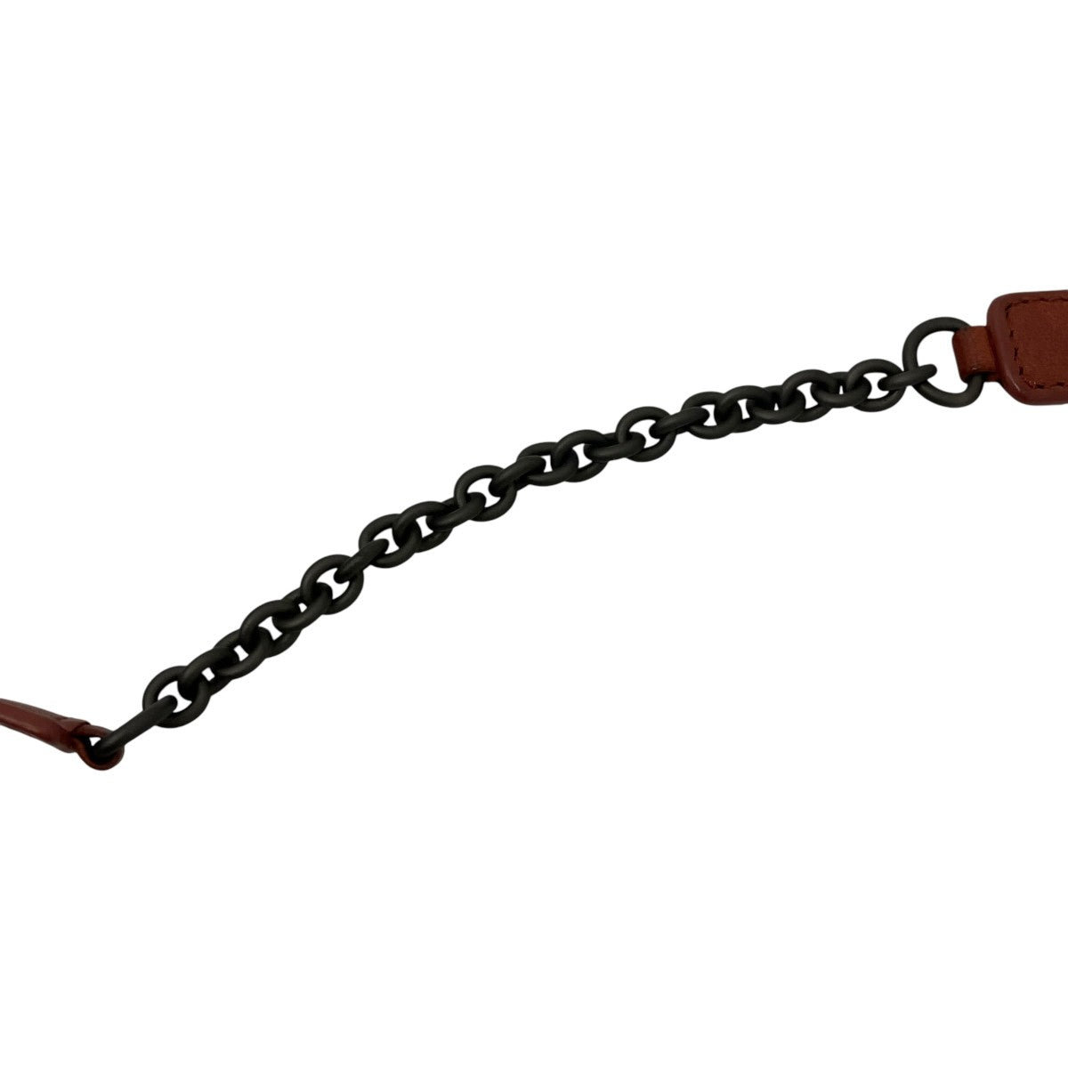 BOTTEGA VENETA レザーチェーンブレスレット 古着・中古-4枚目のアイテム画像