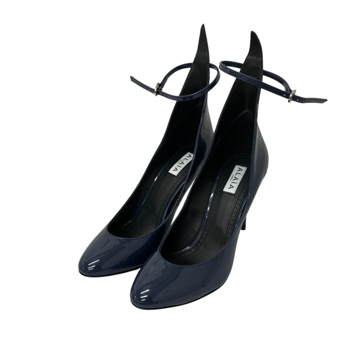ALAIA ペイテントレザーポンプス 古着・中古-1枚目のアイテム画像