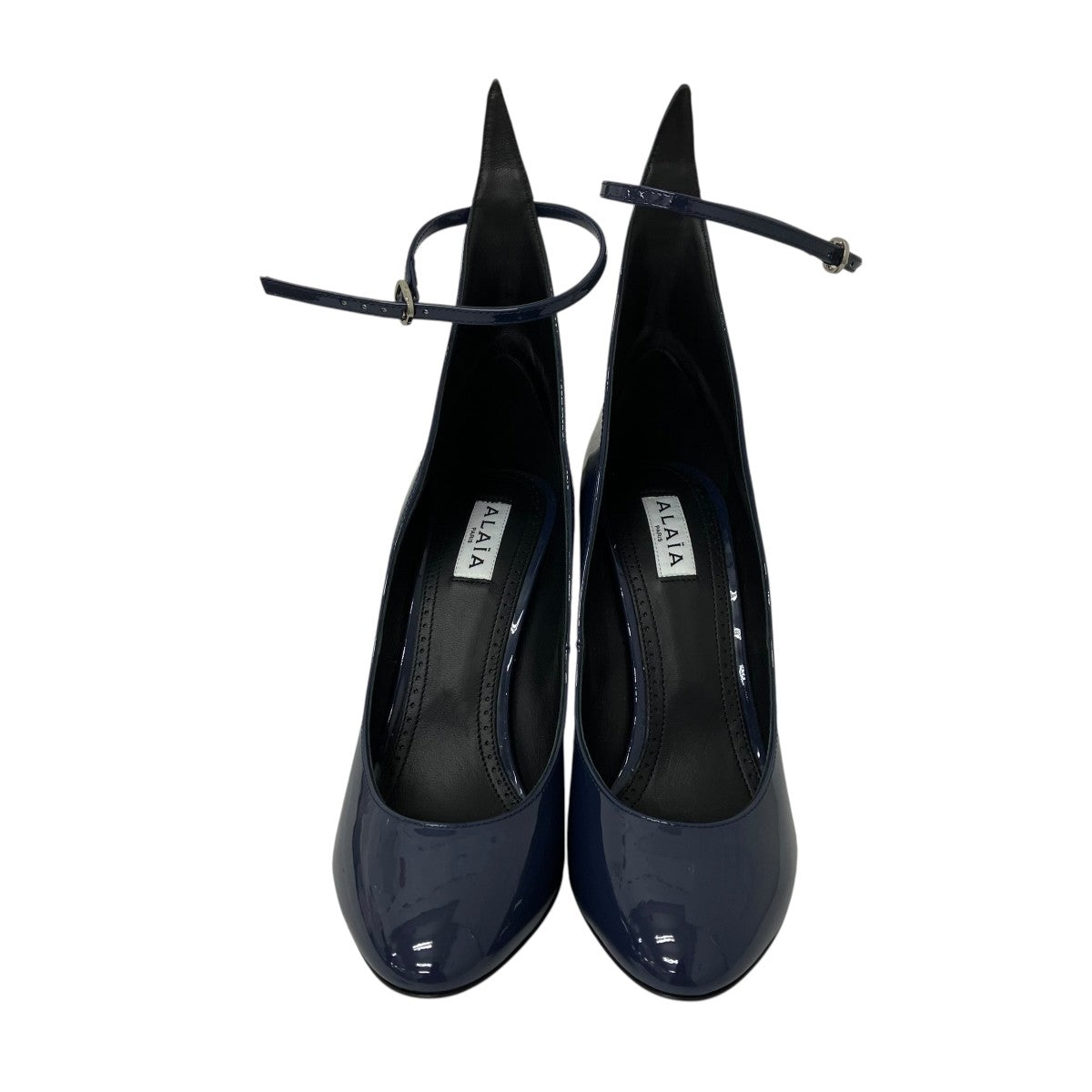 ALAIA ペイテントレザーポンプス 古着・中古-2枚目のアイテム画像