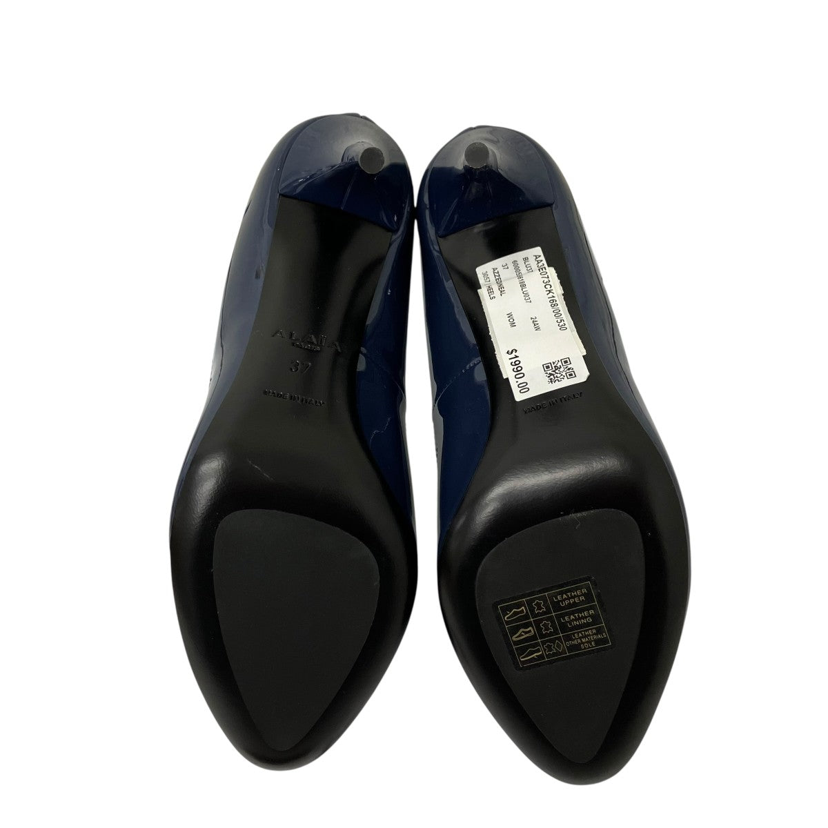 ALAIA ペイテントレザーポンプス 古着・中古-6枚目のアイテム画像