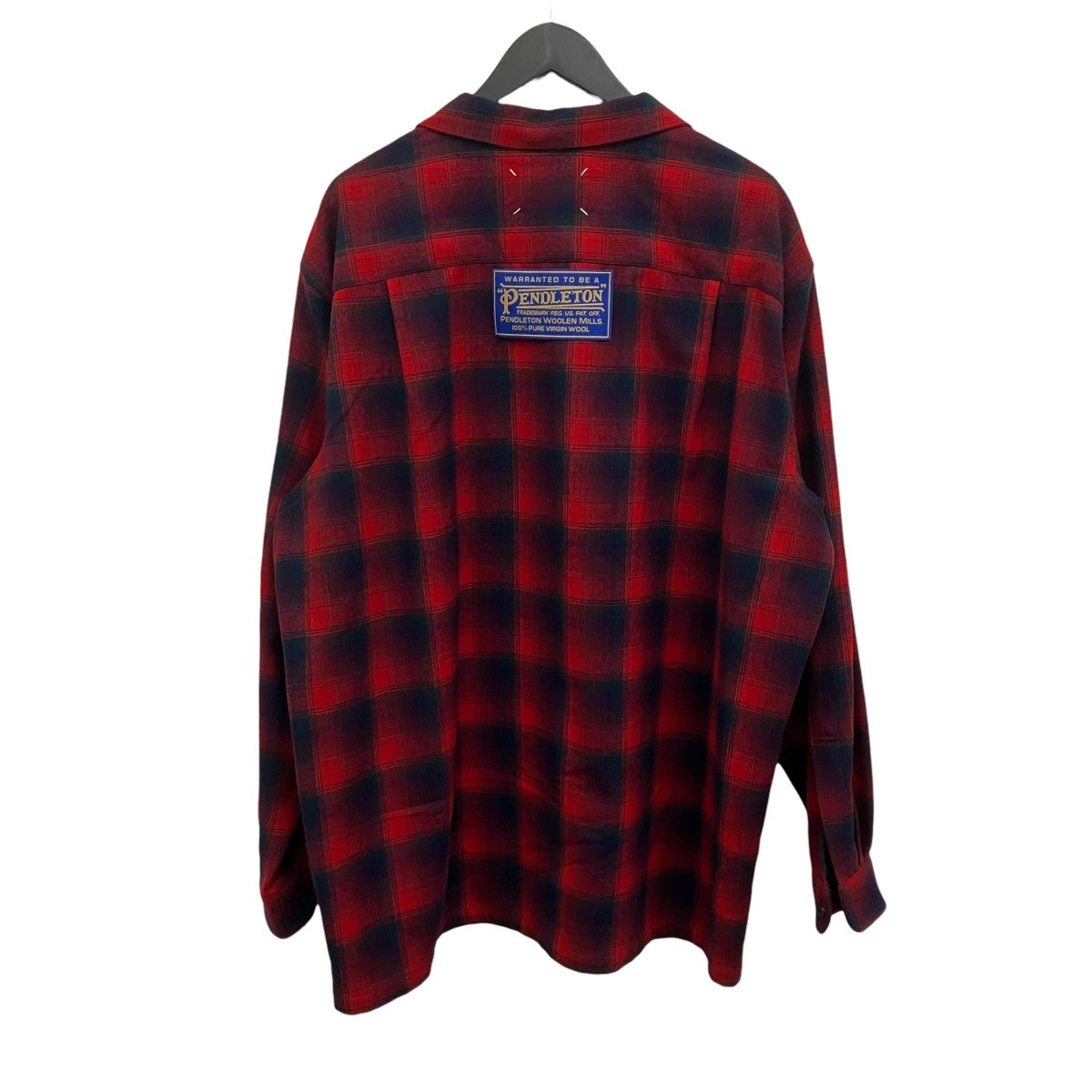 Maison Margiela×PENDLETON チェックシャツ 古着・中古-2枚目のアイテム画像