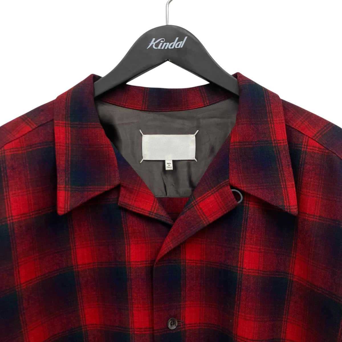 Maison Margiela×PENDLETON チェックシャツ 古着・中古-3枚目のアイテム画像