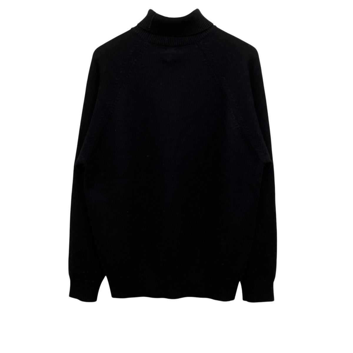 AGING WOOL RAGLAN SLEEVE TURTLE NECK タートルネックニット