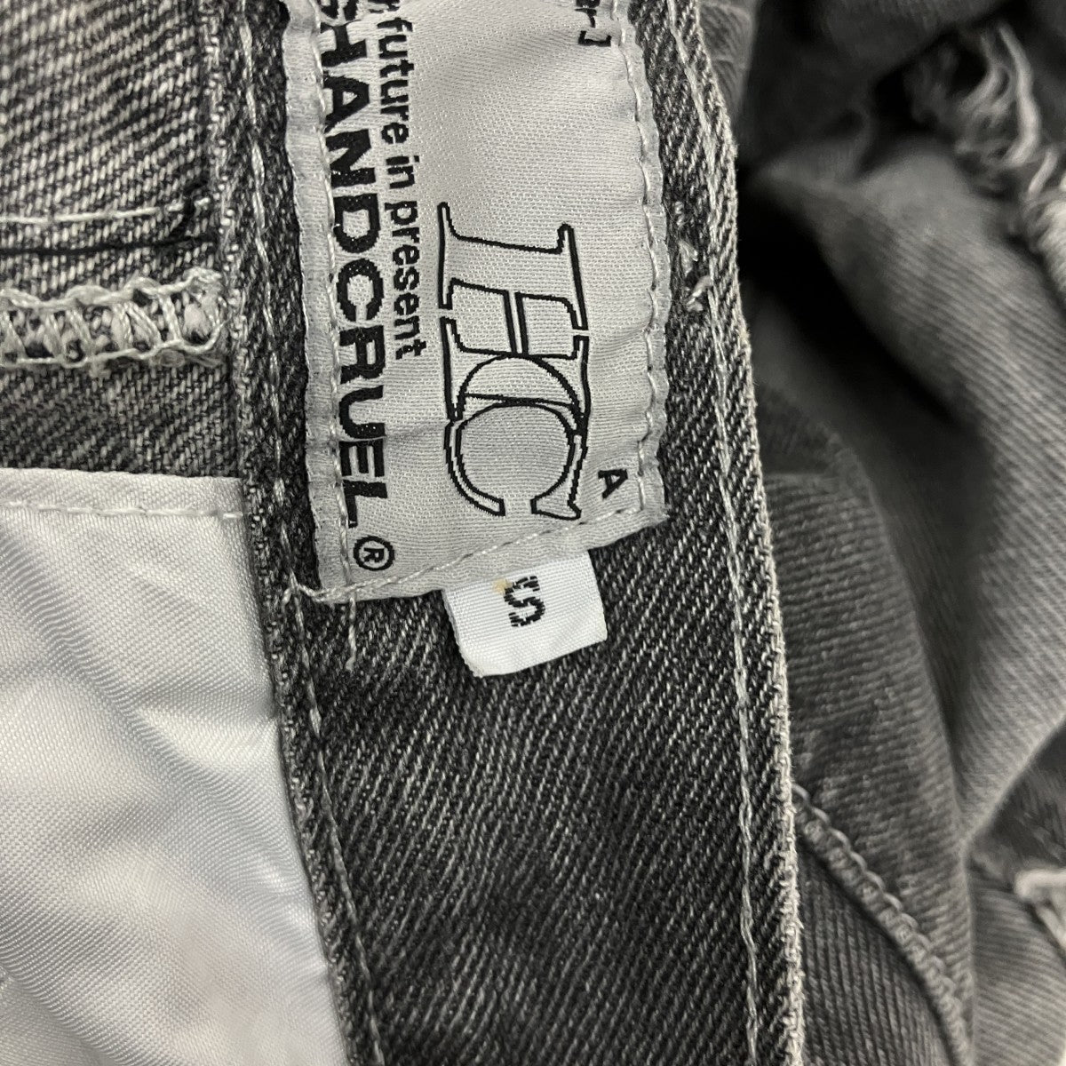 HARSH AND CRUEL デニムパンツ 古着・中古-5枚目のアイテム画像