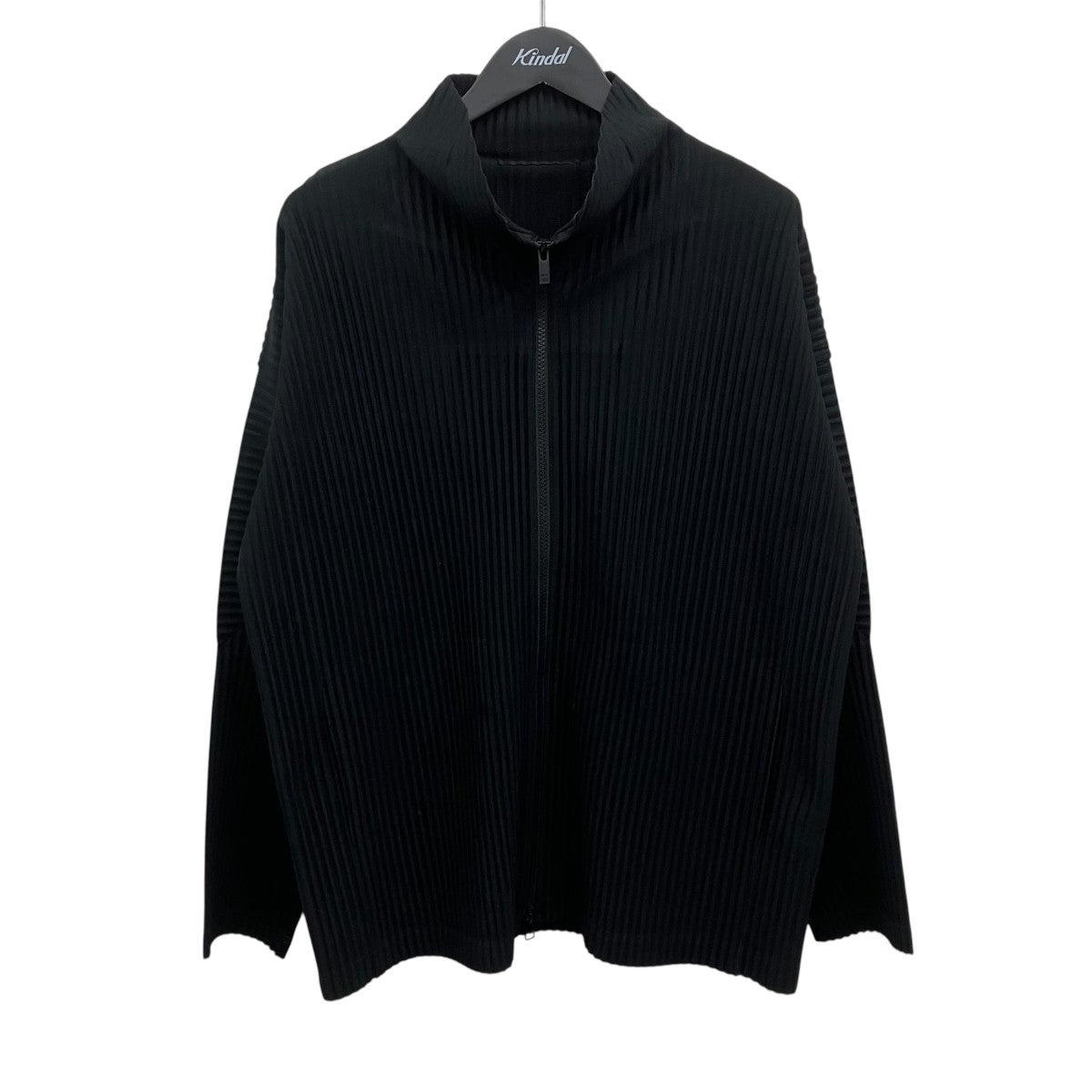 HOMME PLISSE ISSEY MIYAKE プリーツジップアップジャケット 古着・中古-1枚目のアイテム画像