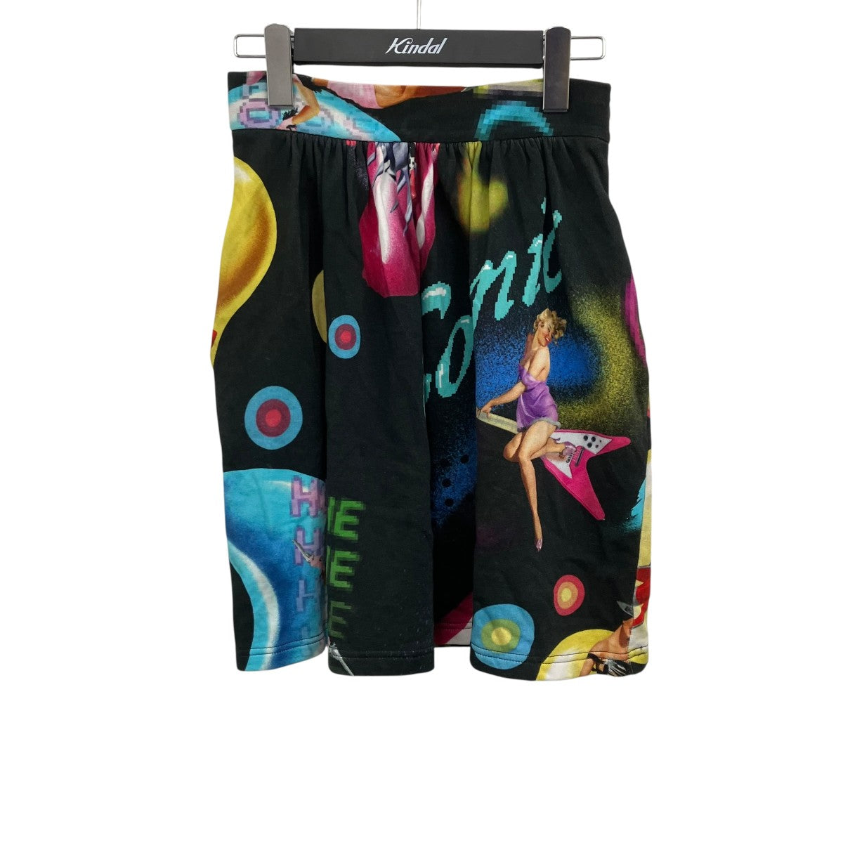 JEREMY SCOTT 総柄スカート 古着・中古-1枚目のアイテム画像