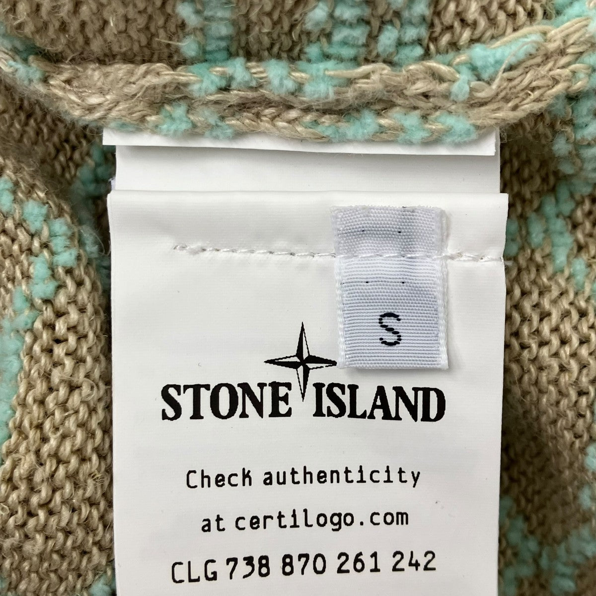 STONE ISLAND Shadow Project クルーネックニット 古着・中古-5枚目のアイテム画像