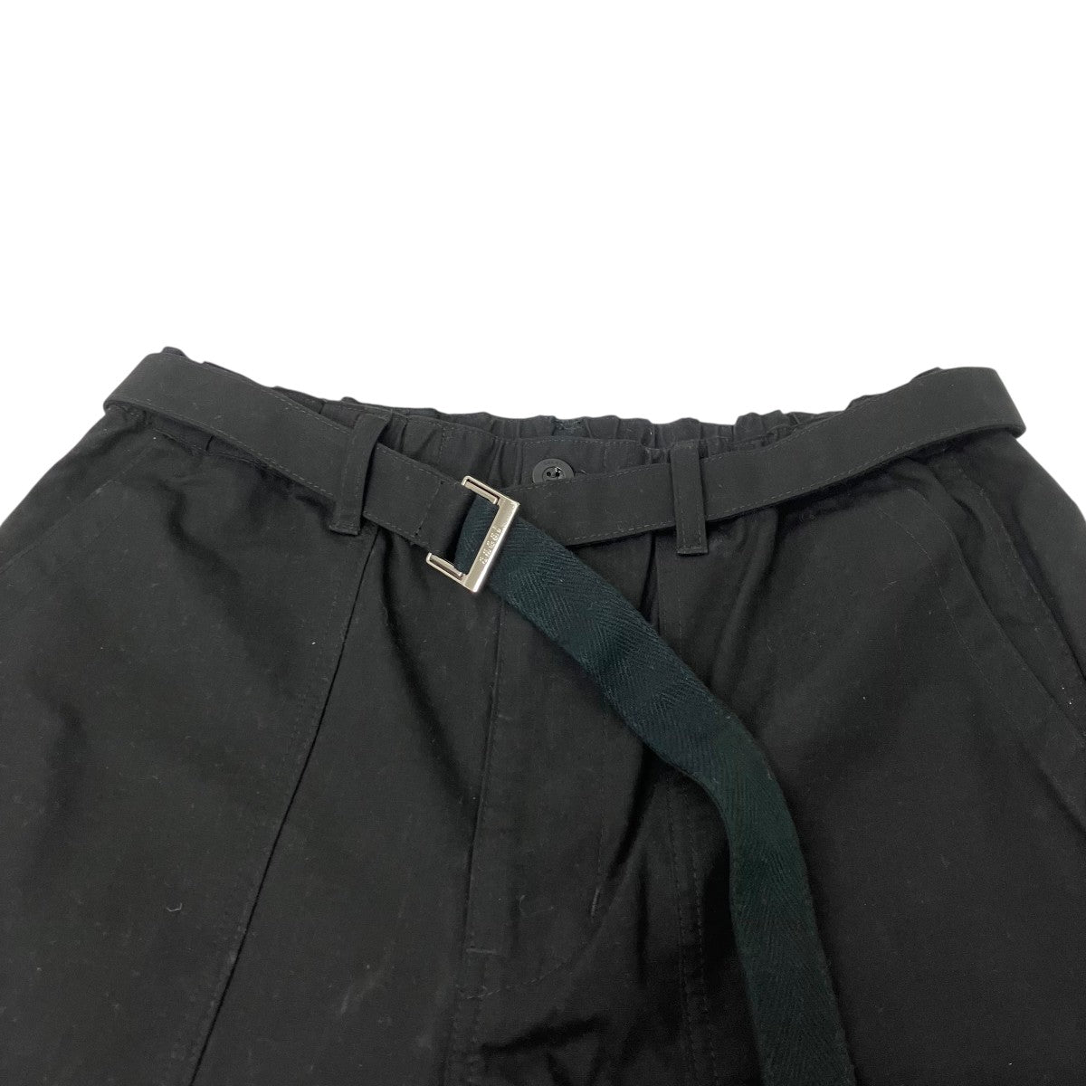 sacai ベルテッドワイドパンツ 古着・中古-3枚目のアイテム画像