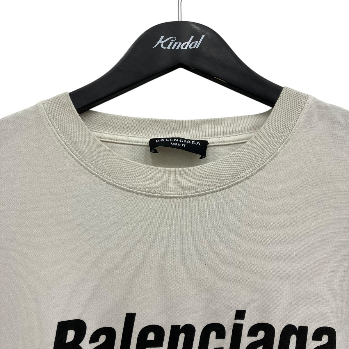 BALENCIAGA 洗濯ロゴプリントTシャツ 古着・中古-3枚目のアイテム画像