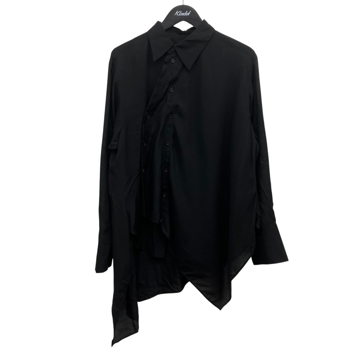 REGULATION Yohji Yamamoto バックボタンデザインシャツ 古着・中古-1枚目のアイテム画像