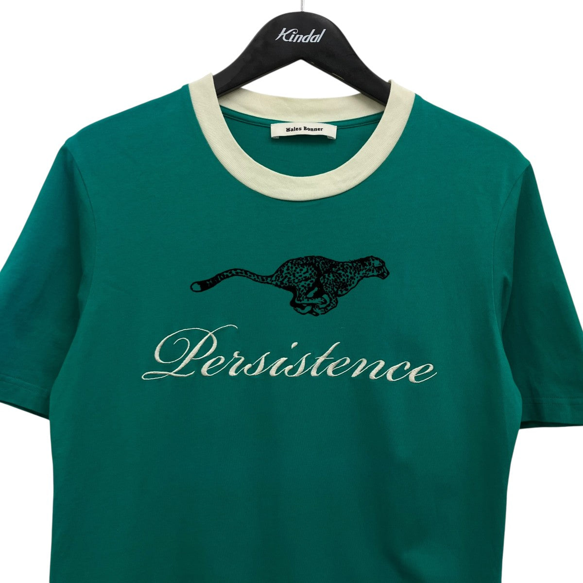 WALES BONNER PERSISTENCEエンブロイダリーデザインTシャツ 古着・中古-3枚目のアイテム画像